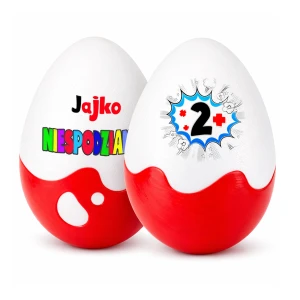 Prezent na 2 rocznicę związku, 2 urodziny. Niespodzianka XL 20cm. Prezent na 2 rocznicę ślubu, drugie urodziny dla chłopca. Pudełko prezentowe, box.