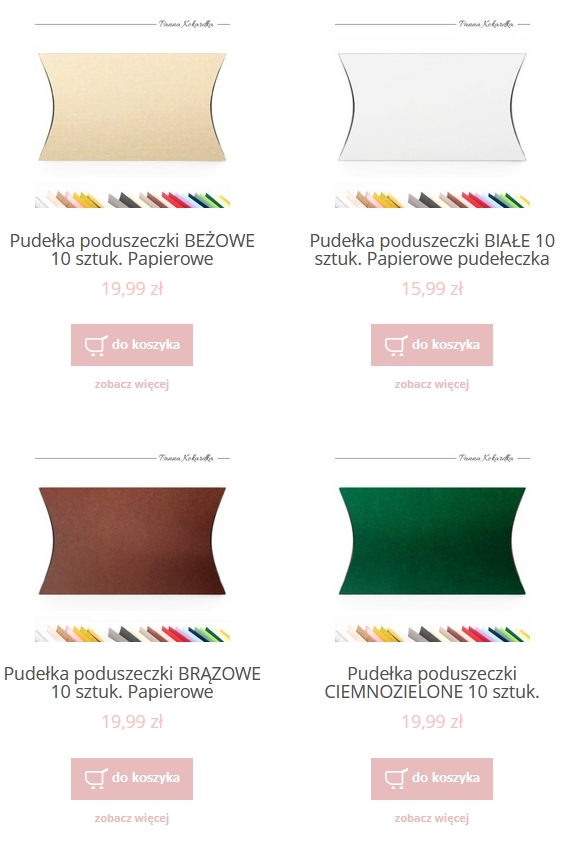 pudełeczka-papierowe-różne-kolory