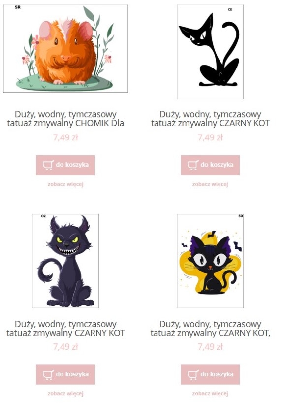 tatuaze-dla-dzieci-zwierzeta