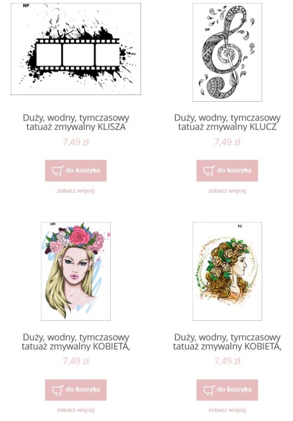 tatuaze-zmywalne-kwiaty