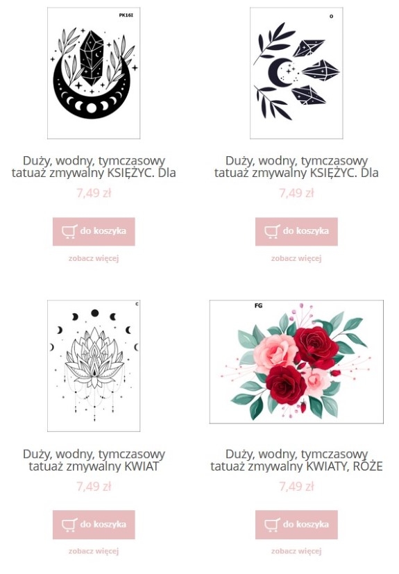 tatuaz-tymczasowy-kwiaty