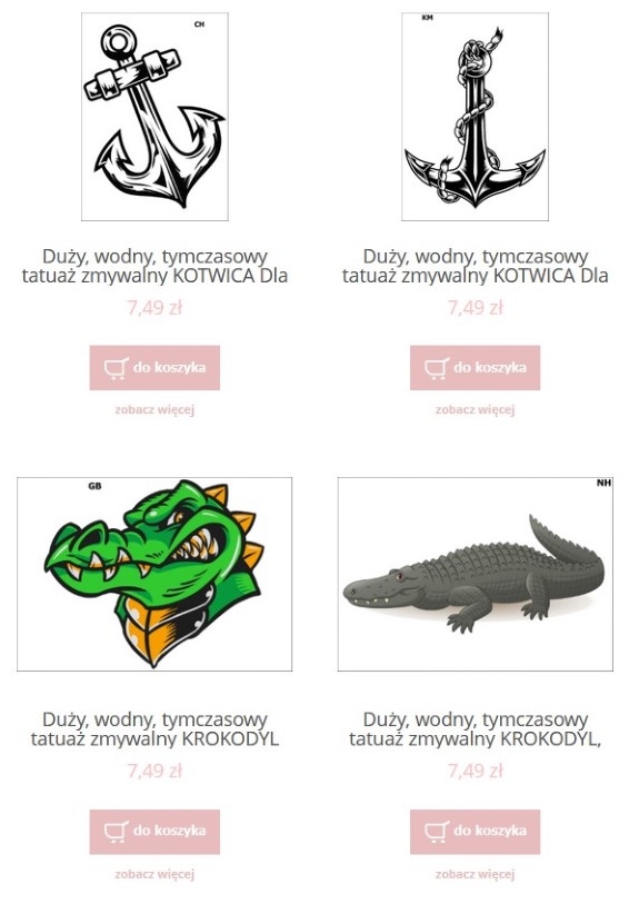 tatuaz-zmywalny-allegro