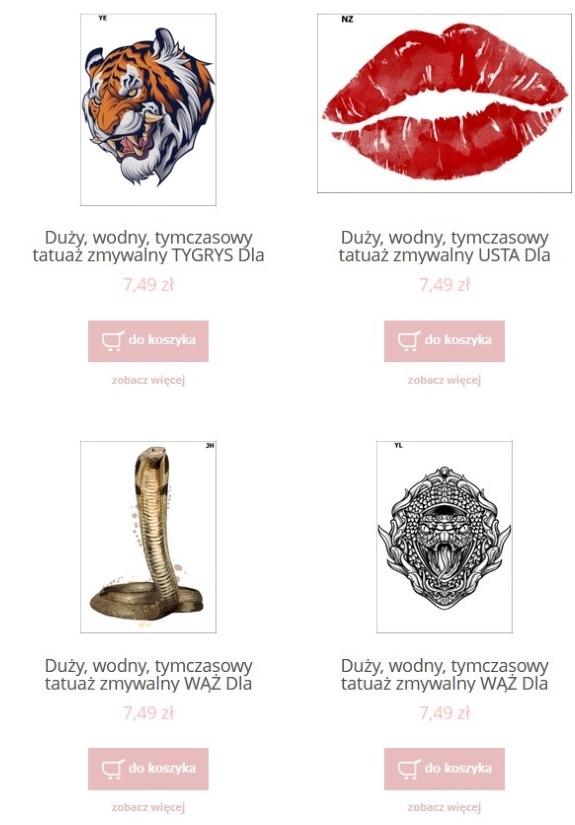 tatuaze-dla-dzieci-zwierzeta